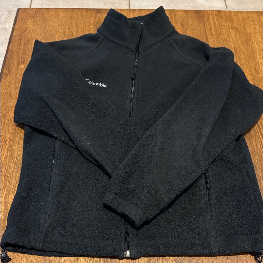 Columbia Midnight Black Fleece Jacket